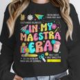 In My Maestra Era Spanish Bilingual Teacher Back To School Women Crewneck Sweatshirt, funny design In My Maestra Era Spanish Bilingual Teacher Back To School Women Crewneck Sweatshirt, funny design