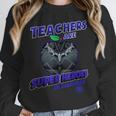 Marvel Teachers Are Super Heroes In Disguise Panther Women Crewneck Sweatshirt, funny design