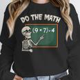 Do The Math 67 Meme Joke Halloween Skeleton Math Teacher Women Crewneck Sweatshirt, funny design Do The Math 67 Meme Joke Halloween Skeleton Math Teacher Women Crewneck Sweatshirt, funny design