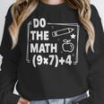Do The Math 67 Meme PEMDAS Elementary Teacher Joke Women Crewneck Sweatshirt, funny design Do The Math 67 Meme PEMDAS Elementary Teacher Joke Women Crewneck Sweatshirt, funny design