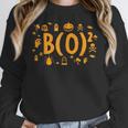 Math Teacher Halloween Mathematician Math Lover Boo Women Crewneck Sweatshirt, funny design
