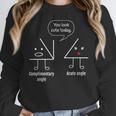 Math Teacher Tee Complimentary Acute Angle T-Shirt Women Crewneck Sweatshirt, funny design Math Teacher Tee Complimentary Acute Angle T-Shirt Women Crewneck Sweatshirt, funny design