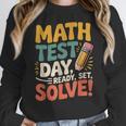 Motivational Math Test Day Shirt Testing Shirts For Teachers Women Crewneck Sweatshirt, funny design Motivational Math Test Day Shirt Testing Shirts For Teachers Women Crewneck Sweatshirt, funny design