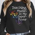 Music Teacher Women Crewneck Sweatshirt, funny design Music Teacher Women Crewneck Sweatshirt, funny design