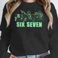 Musical 67 Music Meme Slang Six Seven Music Teacher Women Crewneck Sweatshirt, funny design Musical 67 Music Meme Slang Six Seven Music Teacher Women Crewneck Sweatshirt, funny design