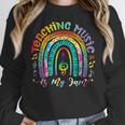 Musical Teacher Teaching Music Is My Jam Rainbow Tie Dye Women Crewneck Sweatshirt, funny design Musical Teacher Teaching Music Is My Jam Rainbow Tie Dye Women Crewneck Sweatshirt, funny design