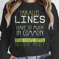 Nerdy Math Lovers Geometry Pun Mathematics Teachers Women Crewneck Sweatshirt, funny design Nerdy Math Lovers Geometry Pun Mathematics Teachers Women Crewneck Sweatshirt, funny design
