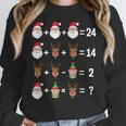 Order Of Operations Math Teacher Christmas Women Crewneck Sweatshirt, funny design Order Of Operations Math Teacher Christmas Women Crewneck Sweatshirt, funny design