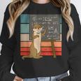 Otter Professor Teacher Teaching Maths Mathematics Women Crewneck Sweatshirt, funny design Otter Professor Teacher Teaching Maths Mathematics Women Crewneck Sweatshirt, funny design