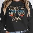 P41l Retro Kickin It 5th Grade Style Teacher Back To School For Men Women Girls Kids Women Crewneck Sweatshirt, funny design P41l Retro Kickin It 5th Grade Style Teacher Back To School For Men Women Girls Kids Women Crewneck Sweatshirt, funny design