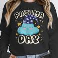Pajama Day School Spirit Week Fun Cloud Teacher Student Women Crewneck Sweatshirt, funny design Pajama Day School Spirit Week Fun Cloud Teacher Student Women Crewneck Sweatshirt, funny design