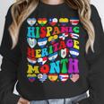 Hispanic Heritage Month 2025 Latino Puerto Rico Teacher Kids Women Crewneck Sweatshirt, funny design