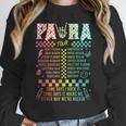 Para Tour Paraprofessional Squad Rock Teacher Back To School Women Crewneck Sweatshirt, funny design Para Tour Paraprofessional Squad Rock Teacher Back To School Women Crewneck Sweatshirt, funny design
