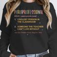 Paraprofessional Teacher Para Sped Ed Parapro Women Crewneck Sweatshirt, funny design Paraprofessional Teacher Para Sped Ed Parapro Women Crewneck Sweatshirt, funny design