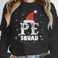 PE Squad Christmas PE Teacher Matching Xmas Women Crewneck Sweatshirt, Pe Teacher Gifts, funny design PE Squad Christmas PE Teacher Matching Xmas Women Crewneck Sweatshirt, Pe Teacher Gifts, funny design