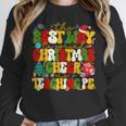 PE Teacher Christmas Holiday Women Crewneck Sweatshirt, Pe Teacher Gifts, funny design