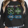 PEMDAS Please Excuse My Dear Aunt Sally Math Teacher Women Crewneck Sweatshirt, funny design