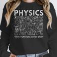 Physicist Science Teacher Physics Women Crewneck Sweatshirt, Science Teacher Gifts, funny design