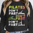 Pilates Instructor Teacher Watercolor Pilates Don't Fart Men Women Kids Women Crewneck Sweatshirt, funny design Pilates Instructor Teacher Watercolor Pilates Don't Fart Men Women Kids Women Crewneck Sweatshirt, funny design