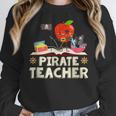 Pirate Teacher Men Women Kids Women Crewneck Sweatshirt, funny design Pirate Teacher Men Women Kids Women Crewneck Sweatshirt, funny design