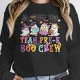Pre-K Boo Crew Ghost Halloween Teacher Student Women Crewneck Sweatshirt, funny design Pre-K Boo Crew Ghost Halloween Teacher Student Women Crewneck Sweatshirt, funny design
