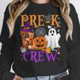 Pre-K Boo Crew Teacher Student Halloween Costume Women Crewneck Sweatshirt, funny design