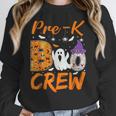 Pre K Boo Crew Teacher Student Halloween Pre Kindergarten Women Crewneck Sweatshirt, funny design Pre K Boo Crew Teacher Student Halloween Pre Kindergarten Women Crewneck Sweatshirt, funny design