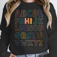 Pre K Kindergarten Hi Alphabet Back To School Teachers Men Women Girls Kids Women Crewneck Sweatshirt, funny design Pre K Kindergarten Hi Alphabet Back To School Teachers Men Women Girls Kids Women Crewneck Sweatshirt, funny design