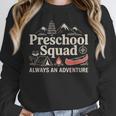 Pre-K Squad Adventure Camping Preschool Teacher Boy Girl Kid Women Crewneck Sweatshirt, funny design Pre-K Squad Adventure Camping Preschool Teacher Boy Girl Kid Women Crewneck Sweatshirt, funny design