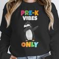 Pre-K Vibes Only Penguin Teachers Kids Back To School Women Crewneck Sweatshirt, funny design Pre-K Vibes Only Penguin Teachers Kids Back To School Women Crewneck Sweatshirt, funny design