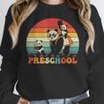Preschool Panda Back To School Teacher Student Women Crewneck Sweatshirt, funny design Preschool Panda Back To School Teacher Student Women Crewneck Sweatshirt, funny design