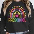 Preschool Rainbow Girls Boys Kids Teacher Back To School Women Crewneck Sweatshirt, funny design Preschool Rainbow Girls Boys Kids Teacher Back To School Women Crewneck Sweatshirt, funny design
