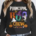 Principal Boo Crew Teacher Student Halloween Costume For Men Women Kids Women Crewneck Sweatshirt, funny design