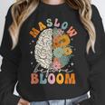 Psychologist Maslow Before Bloom Sped Teacher Classroom Women Crewneck Sweatshirt, funny design Psychologist Maslow Before Bloom Sped Teacher Classroom Women Crewneck Sweatshirt, funny design