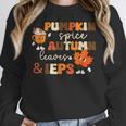 Pumpkin Spice Autumn Leaves IEPS Sped Teacher Fall Women Crewneck Sweatshirt, funny design Pumpkin Spice Autumn Leaves IEPS Sped Teacher Fall Women Crewneck Sweatshirt, funny design