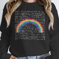 Rainbow Math Equation Teacher Nerd Retro LGBT Gay Pride Flag Women Crewneck Sweatshirt, funny design Rainbow Math Equation Teacher Nerd Retro LGBT Gay Pride Flag Women Crewneck Sweatshirt, funny design