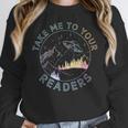 Take Reading English Teacher Library Alien Space T-S Tie Dye Women Crewneck Sweatshirt, English Teacher Gifts, funny design Take Reading English Teacher Library Alien Space T-S Tie Dye Women Crewneck Sweatshirt, English Teacher Gifts, funny design