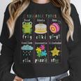 Reading Teacher Syllable Types Phonics Phonemic Awareness Women Crewneck Sweatshirt, funny design Reading Teacher Syllable Types Phonics Phonemic Awareness Women Crewneck Sweatshirt, funny design