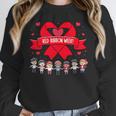 Red Ribbon Week Awareness For Students And Teachers Men Women Girls Kids Women Crewneck Sweatshirt, funny design