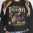 There's Room On My Broom For You Too Teacher Halloween Women Crewneck Sweatshirt, funny design There's Room On My Broom For You Too Teacher Halloween Women Crewneck Sweatshirt, funny design