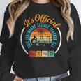 Retiring Science Teacher Retirement Women Crewneck Sweatshirt, Science Teacher Gifts, funny design