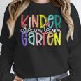 Retro Kindergarten Dream Team Back To School Teacher Kids Women Crewneck Sweatshirt, funny design Retro Kindergarten Dream Team Back To School Teacher Kids Women Crewneck Sweatshirt, funny design