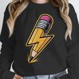 Retro Pencil Pencil Back To School Teacher Student Women Crewneck Sweatshirt, funny design Retro Pencil Pencil Back To School Teacher Student Women Crewneck Sweatshirt, funny design