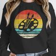 Retro Vintage Paint Palette Costume Artist Art Teacher Men Women Women Crewneck Sweatshirt, funny design