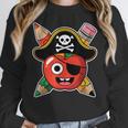 School International Talk Like A Pirate Day Pirate Teacher Women Crewneck Sweatshirt, funny design School International Talk Like A Pirate Day Pirate Teacher Women Crewneck Sweatshirt, funny design