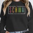 Schwa Teacher Reading Literacy For English Grammar Teachers Women Crewneck Sweatshirt, English Teacher Gifts, funny design Schwa Teacher Reading Literacy For English Grammar Teachers Women Crewneck Sweatshirt, English Teacher Gifts, funny design