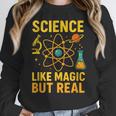 Science Like Magic But Real Nerdy Teacher Women Crewneck Sweatshirt, Science Teacher Gifts, funny design Science Like Magic But Real Nerdy Teacher Women Crewneck Sweatshirt, Science Teacher Gifts, funny design