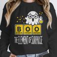 Science Teacher Halloween Elements Of Surprise Chemistry Women Crewneck Sweatshirt, Science Teacher Gifts, funny design