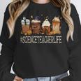 Science Teacher Horror Fall Coffee Halloween Pumpkin Autumn Women Crewneck Sweatshirt, Science Teacher Gifts, funny design Science Teacher Horror Fall Coffee Halloween Pumpkin Autumn Women Crewneck Sweatshirt, Science Teacher Gifts, funny design