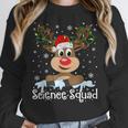 Science Teacher Squad Reindeer Christmas Teacher Xmas Lights For Men Women Women Crewneck Sweatshirt, Science Teacher Gifts, funny design Science Teacher Squad Reindeer Christmas Teacher Xmas Lights For Men Women Women Crewneck Sweatshirt, Science Teacher Gifts, funny design